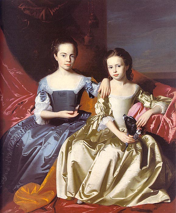 John Singleton Copley Mary MacIntosh Royall and Elizabeth Royall